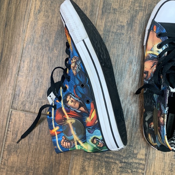 Converse Ctas Justice League Super Heroes Comic chuck taylor - Picture 2 of 10